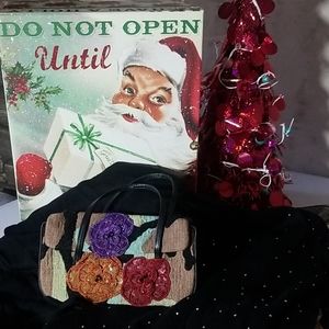 Vintage Pierre Urbach by Santi Mini bag with Crystal Embellishment